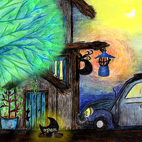 - 月から ドキッと it’s the MAGIC - | グラフィックデザインポスター